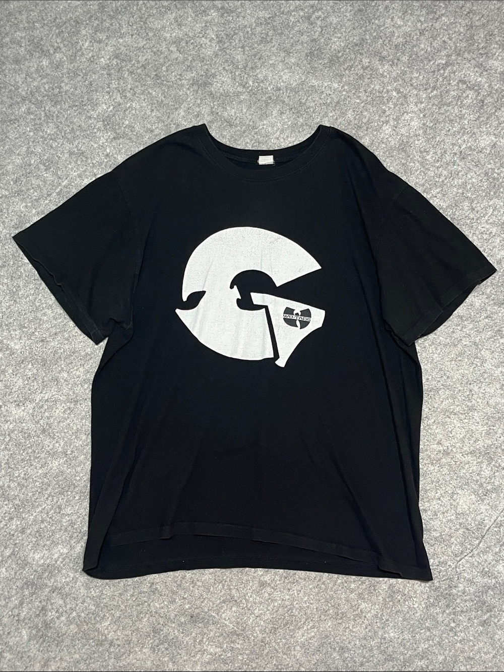 90s Black GZA “Genius” Wu-Tang Clan Graphic Tee Vintage Rap Tee